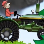 Tractor Driving Hill Climb 2D